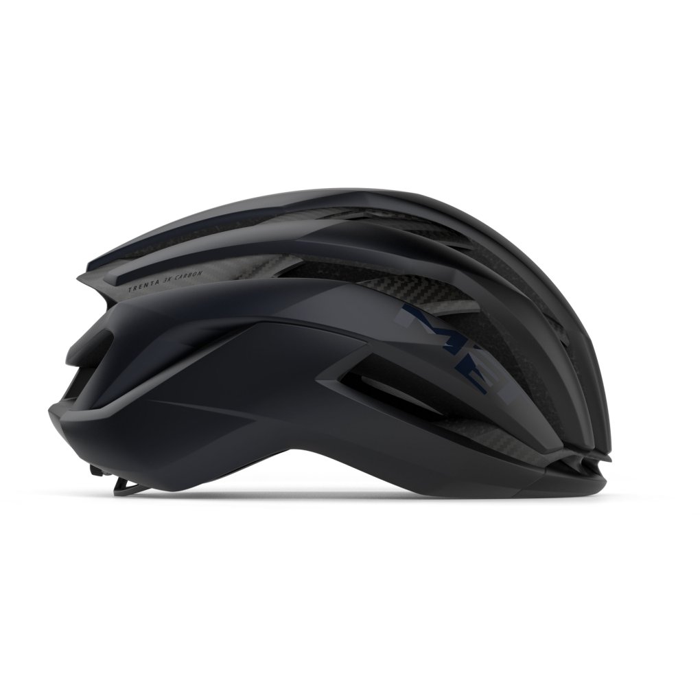 MET Trenta 3K Carbon Bike Helmet - Black/Matt