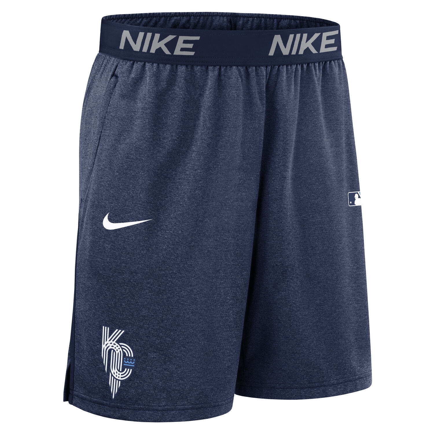 Kansas City Royals 2025 City Connect MLB Authentic Nike Shorts Navy
