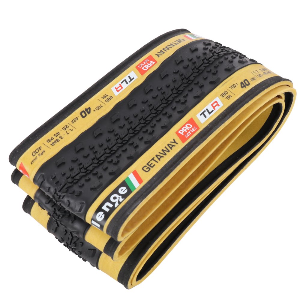 Challenge Getaway Folding Tire - Pro | TLR | SuperPoly Corazza | PPS2 - 40-622 | tan