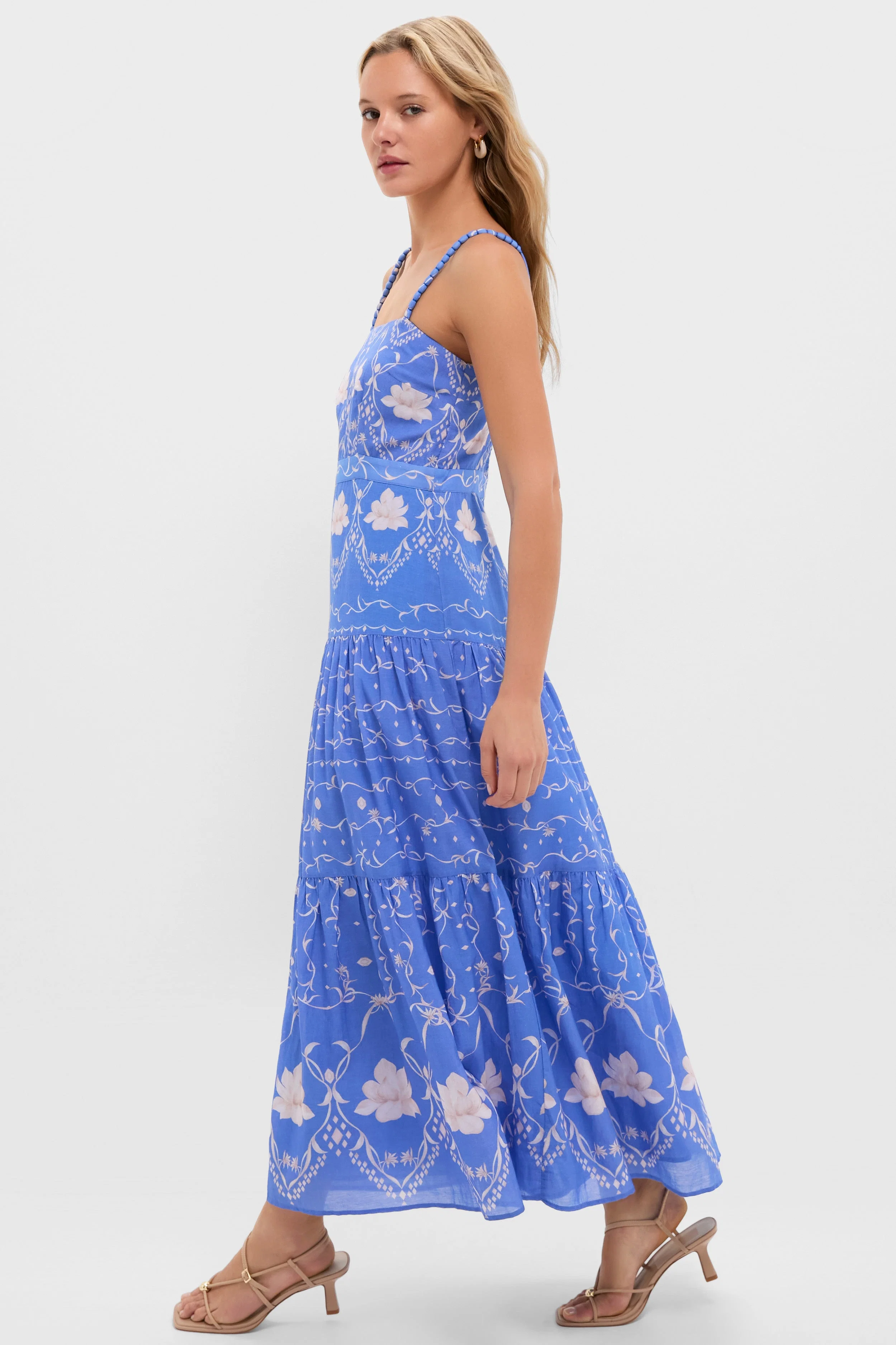 Sea Petal Asher Midi Dress