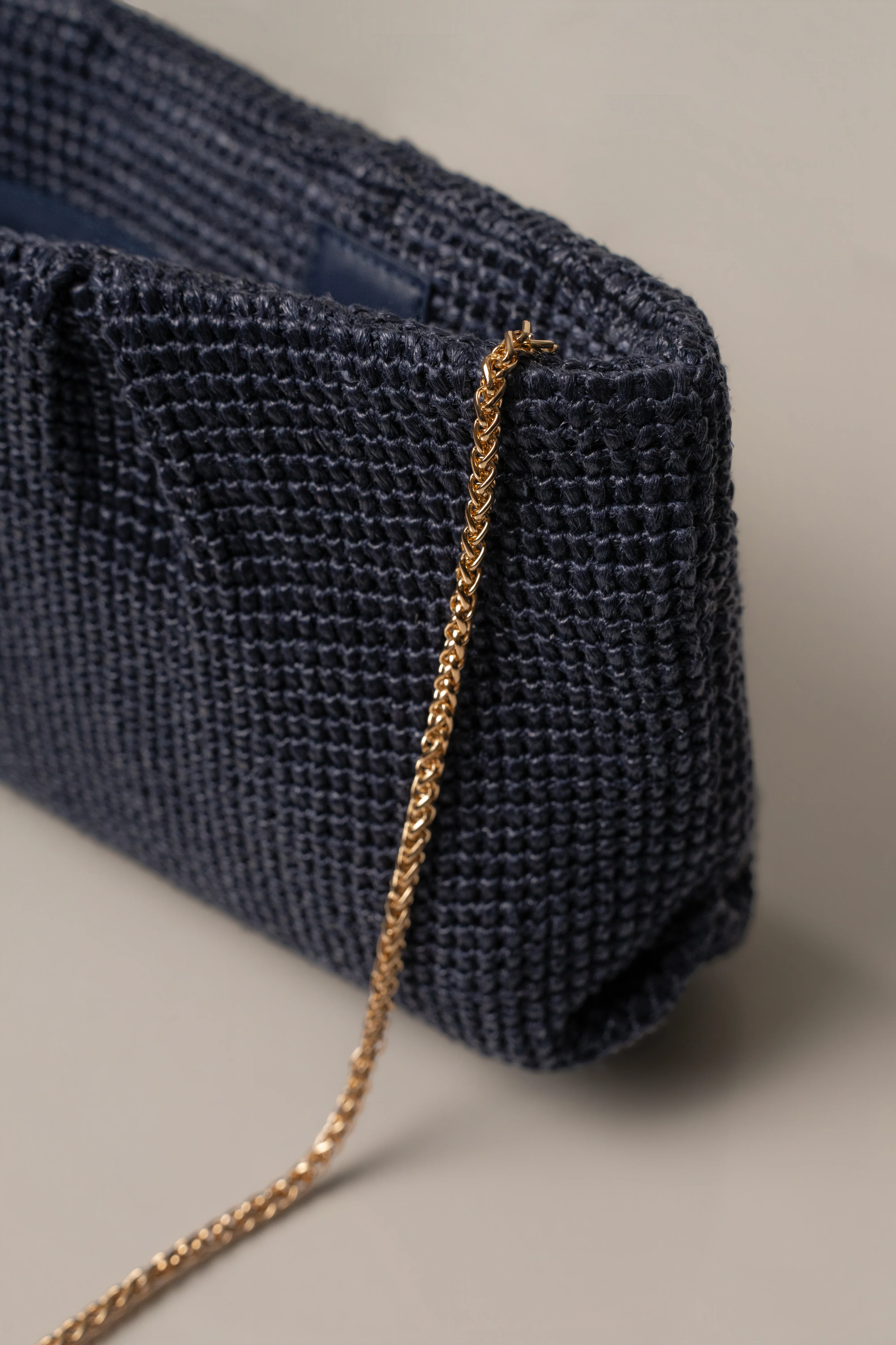 Navy Ocean Club Clutch Bag