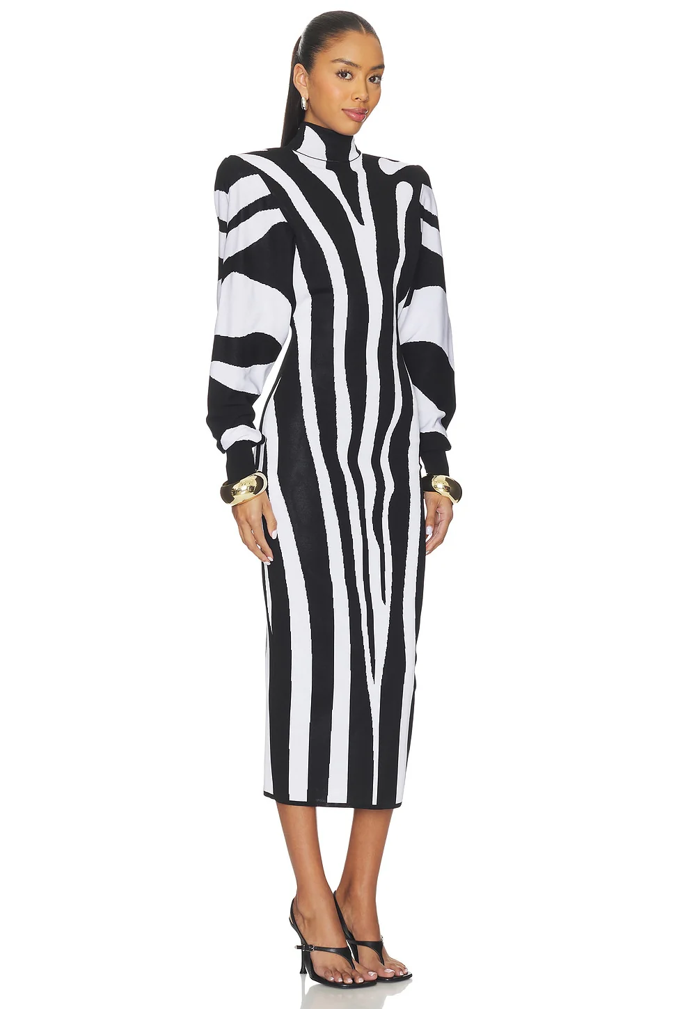 Zebra Batwing Dress