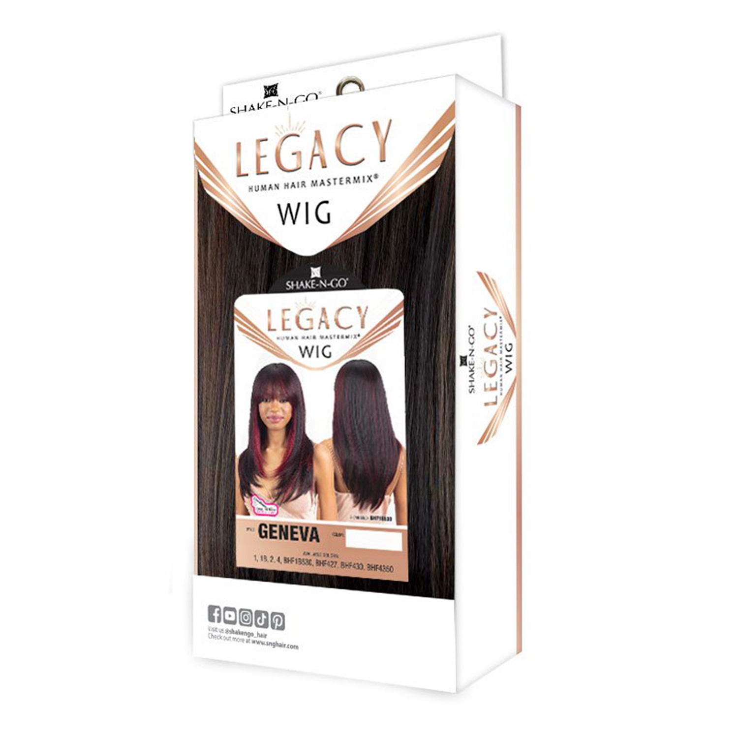 Milky Way Human Hair Blend Wig Legacy Geneva