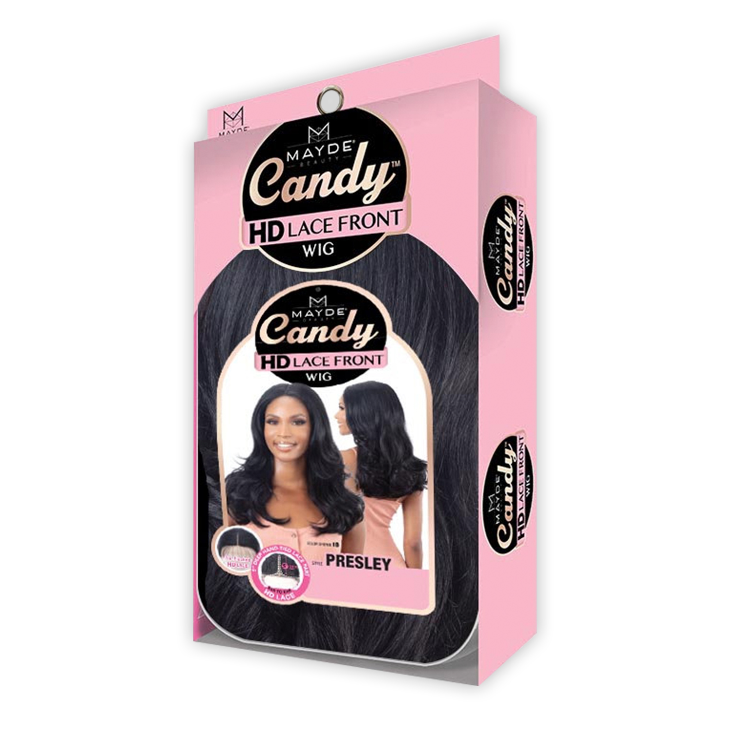 Mayde Beauty HD Lace Front Wig Candy Hand-Tied Lace Part Presley