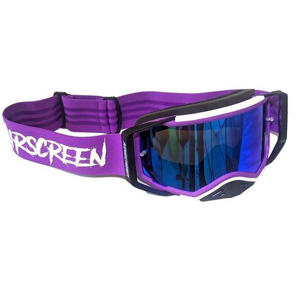 Cross Airscreen Aero 05 mx MX light screen 2025 - Violet / GrayRef: ASM0090 / 001-018-05