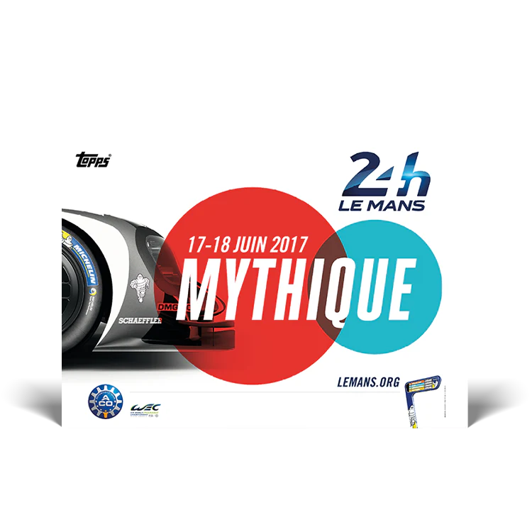 2023 Topps 24H of Le Mans Poster Art #72 - Topps UK