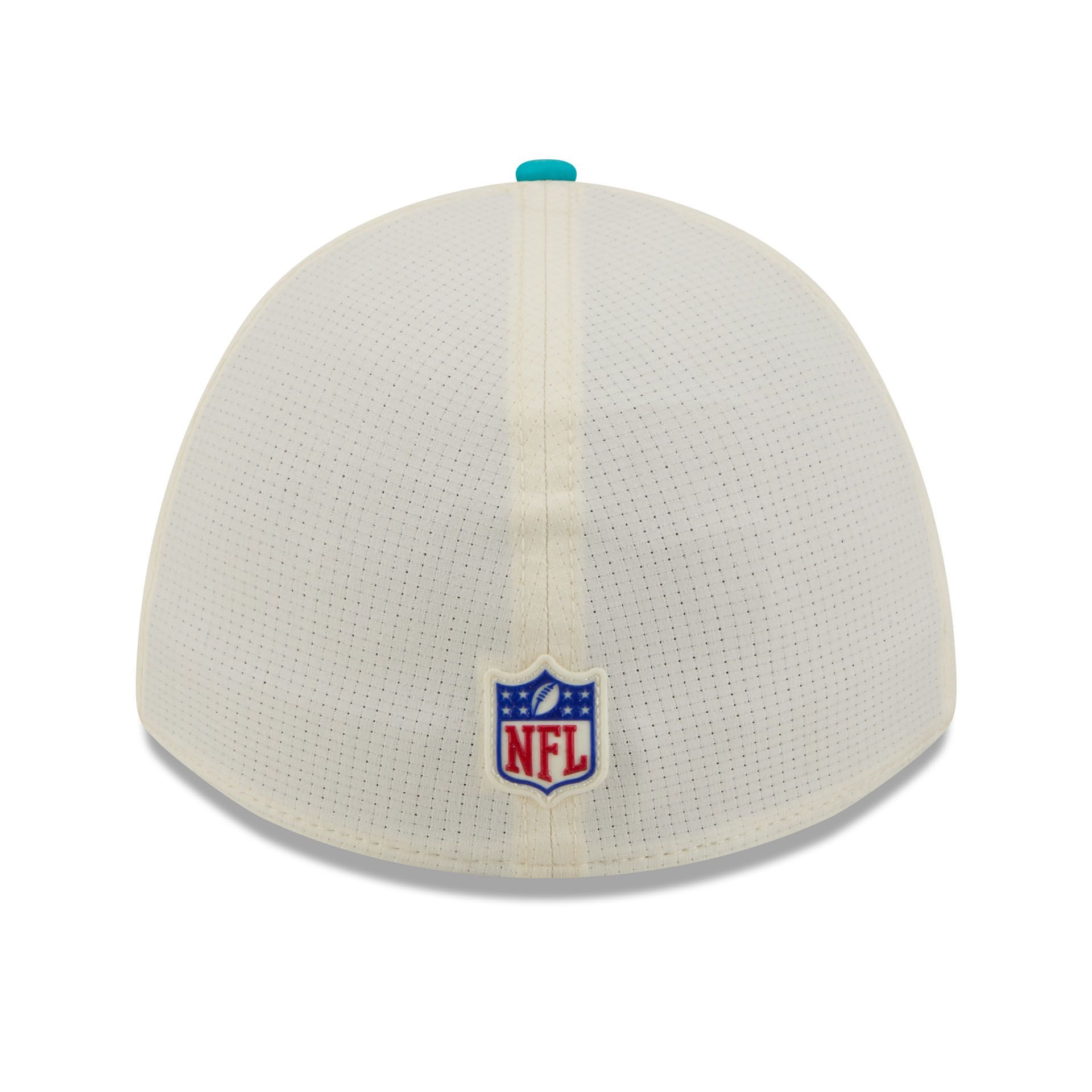 Miami Dolphins 2026 NFL Training Camp 39THIRTY Flex Cap Cream/Aqua