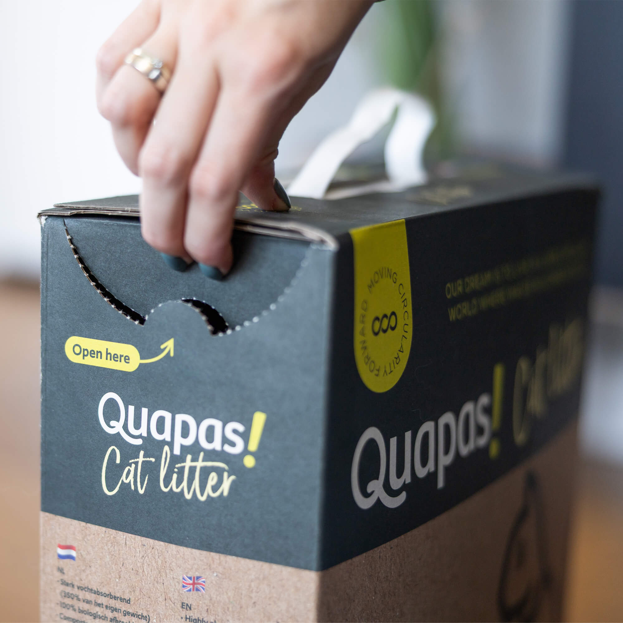 Quapas! Cat Litter