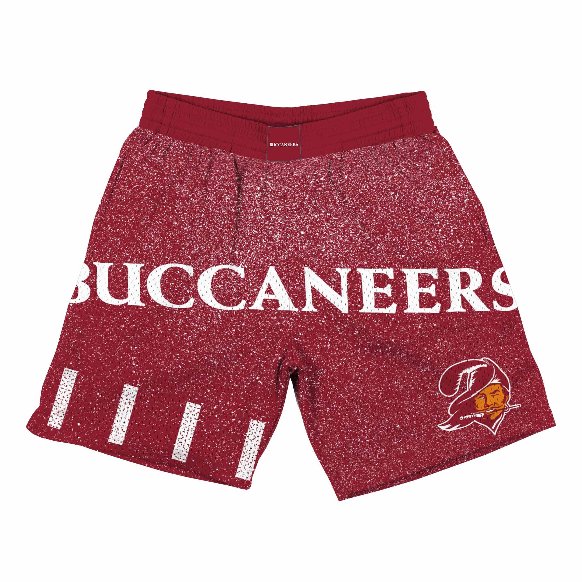 Tampa Bay Buccaneers Jumbotron Throwback Mitchell & Ness NFL Shorts Red
