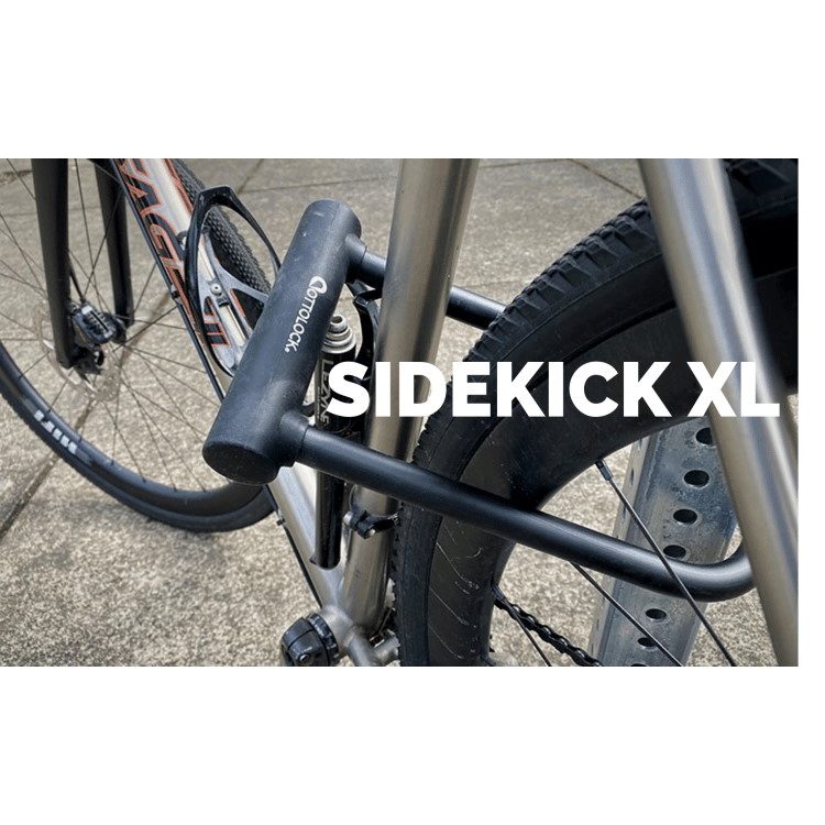 OTTO DesignWorks OTTOLOCK Sidekick XL 100x240mm U-Lock - Black