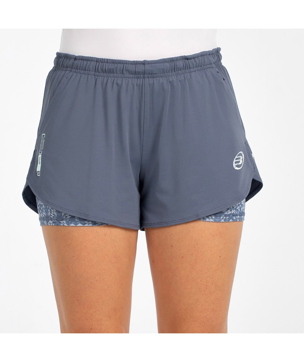 SHORTS BULLPADEL OZONO WASHED BLUE