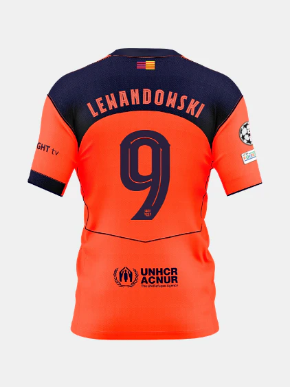 LEWANDOWSKI |UCL Men's third jersey 25/26 FC Barcelona T90 - Player's Edition