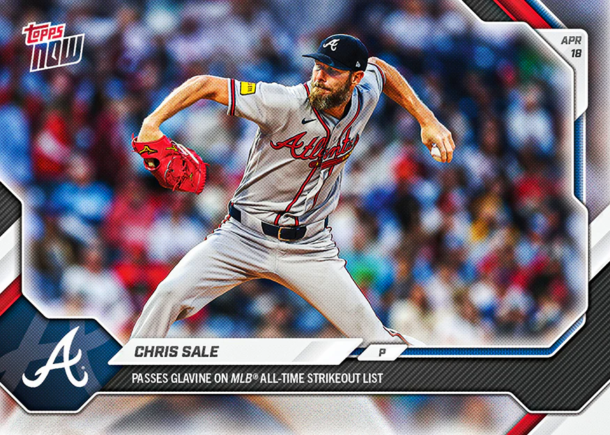 Chris Sale - 2026 MLB Topps NOW® - Card 97