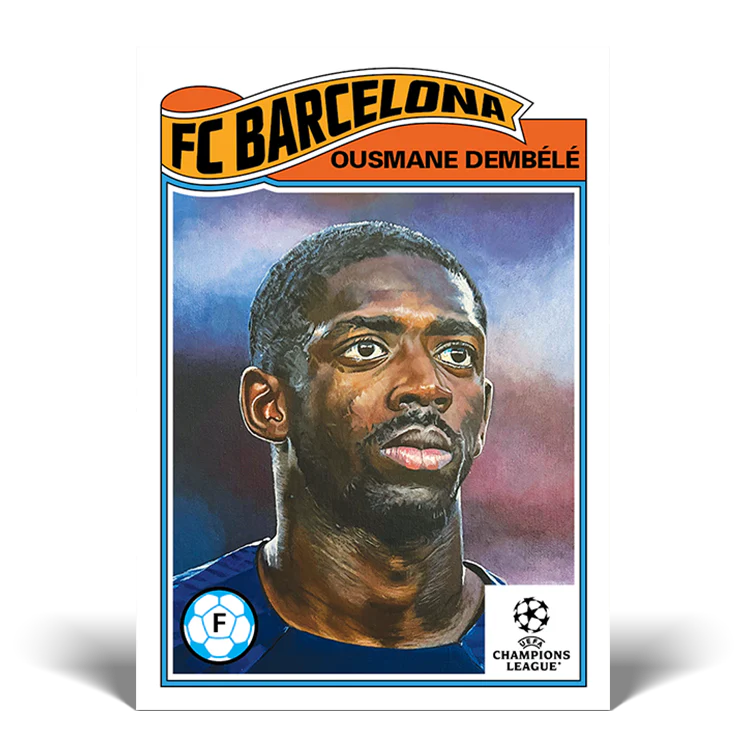 Topps UK - UCC Living Set Card #517 - Ousmane Dembélé