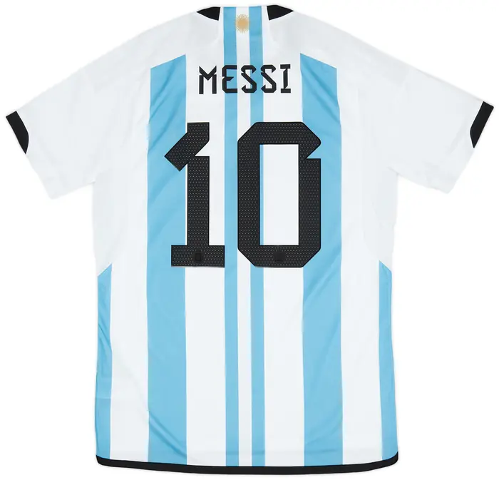 2022-23 Argentina Home Shirt Messi #10