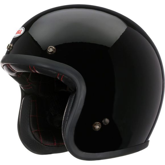 Jet Bell Custom 500 - Solid - Black helmetRef: EL0725
