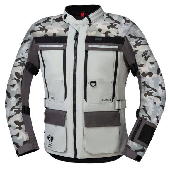 Motorcycle Jacket Ixs Montevideo -Air 3.0 - Gray / GreenRef: IS1111