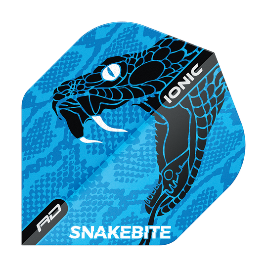 Red Dragon Hardcore Ionic Snakebite Blue Head Standard Flights