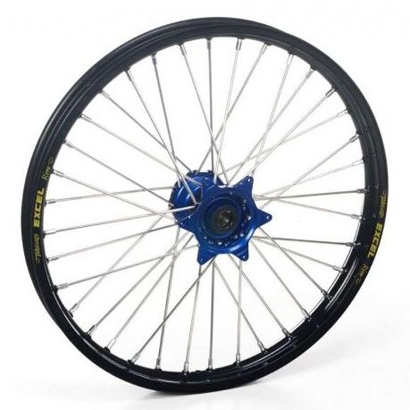 Haan Wheels front wheel size 19x1.40 Black/blueRef: HW77004656 / 1076115008