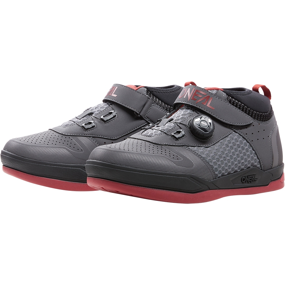 O'Neal Session SPD MTB Shoes - V.22 gray/red