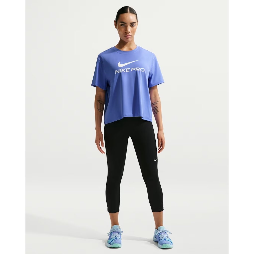 Nike Pro Loose Shortsleeve Top Women - sapphire/white IQ0820-570
