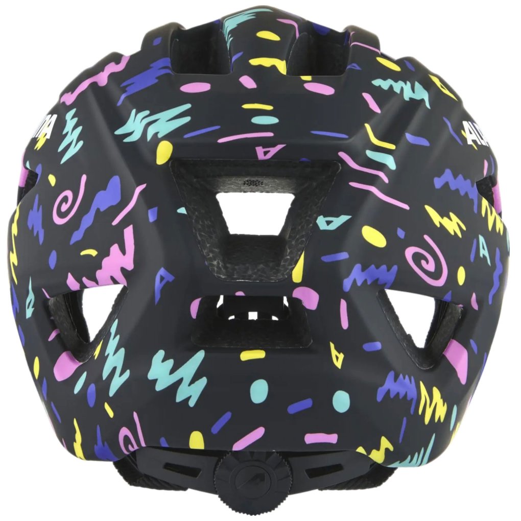 Alpina Pico Kids Bike Helmet - black-confetti gloss