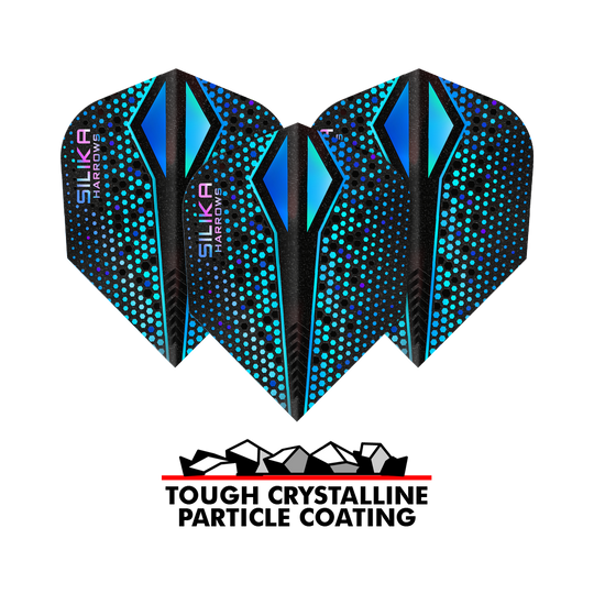 Harrows Silika Colorshift Tough Crystalline Coating Blue-X No6 Flights