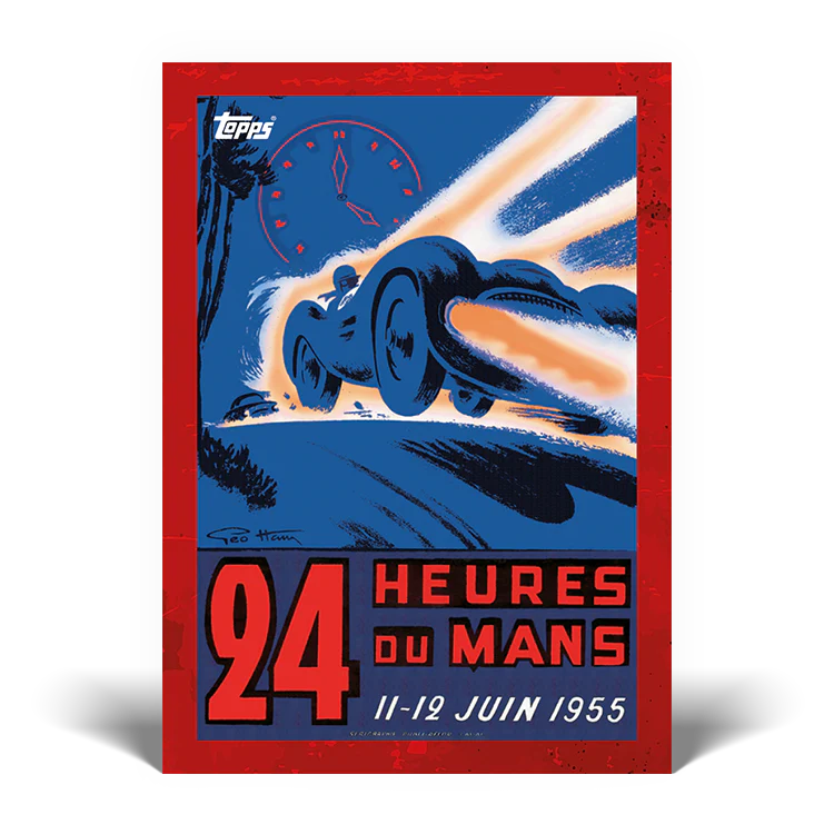 2023 Topps 24H of Le Mans Poster Art #10 - Topps UK