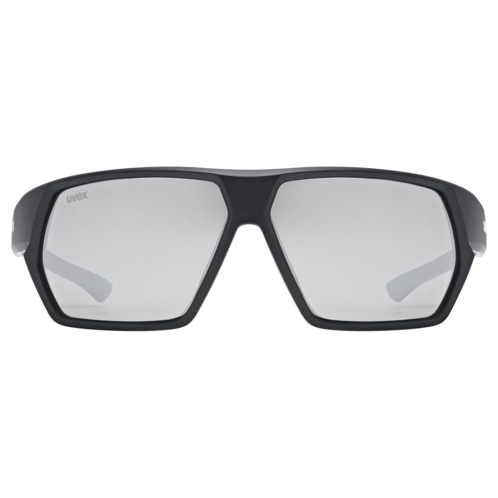 Uvex sportstyle 238 Glasses - black matt/mirror silver