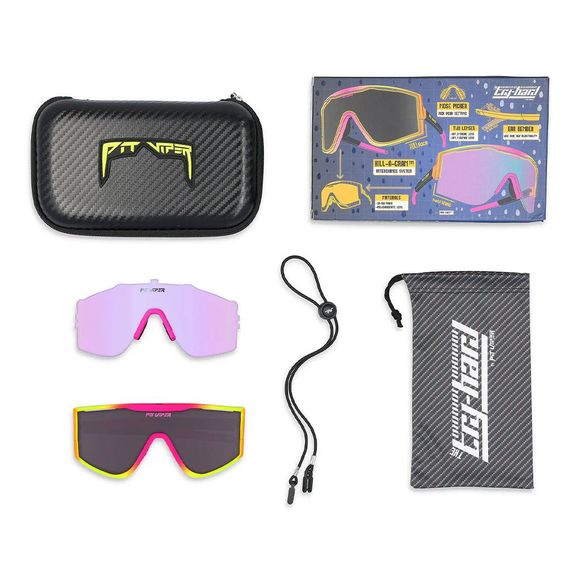 Pit Viper The Try-Hard Sunglasses - The Italo Try-Hard - MulticolorRef: pit0221 / pv-sgs-0221