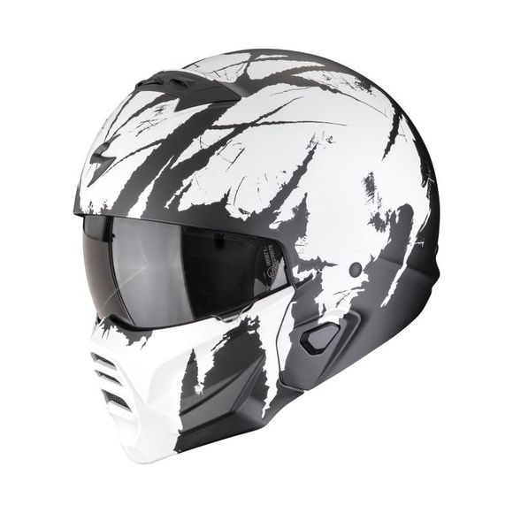Jet Scorpion Exo Exo -Combat II helmet - Marauder - Black / WhiteRef: SC1234