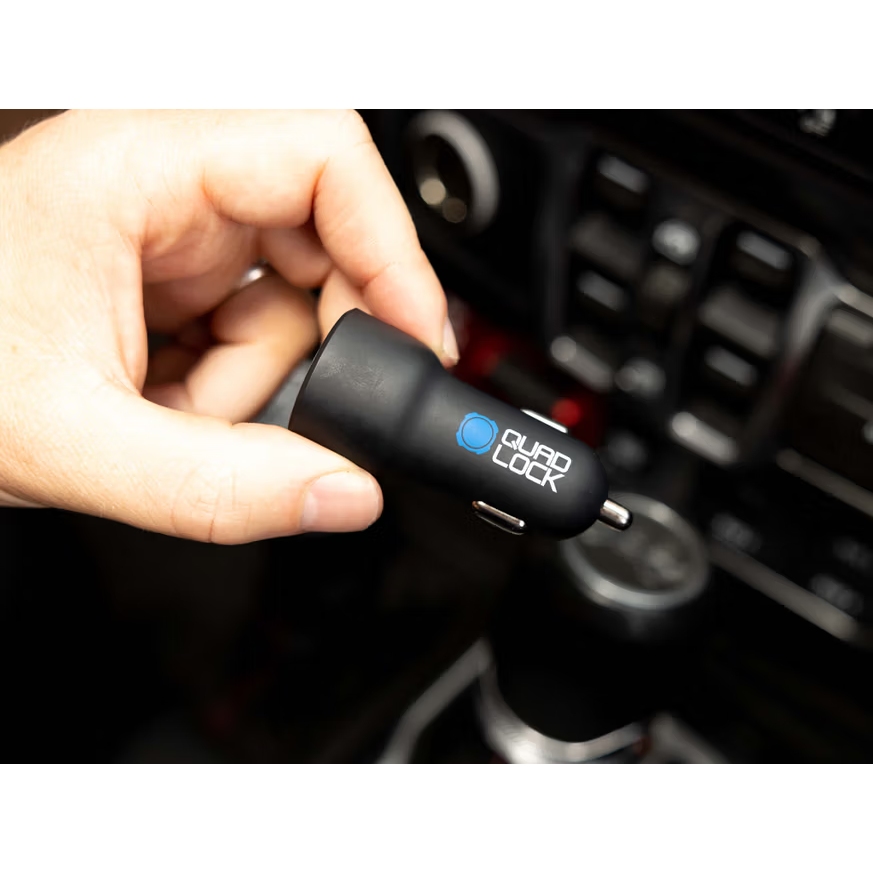 Quad Lock Dual Car Charger
