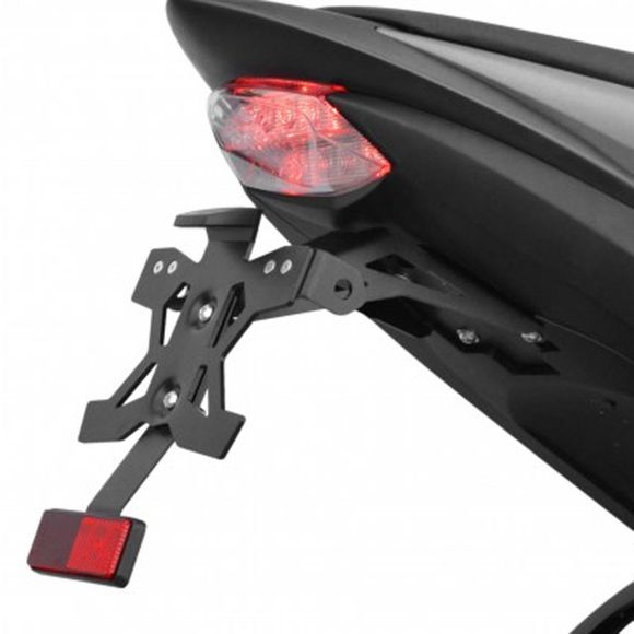 Top block black license plate holder - blackRef: tb0344 / spes33