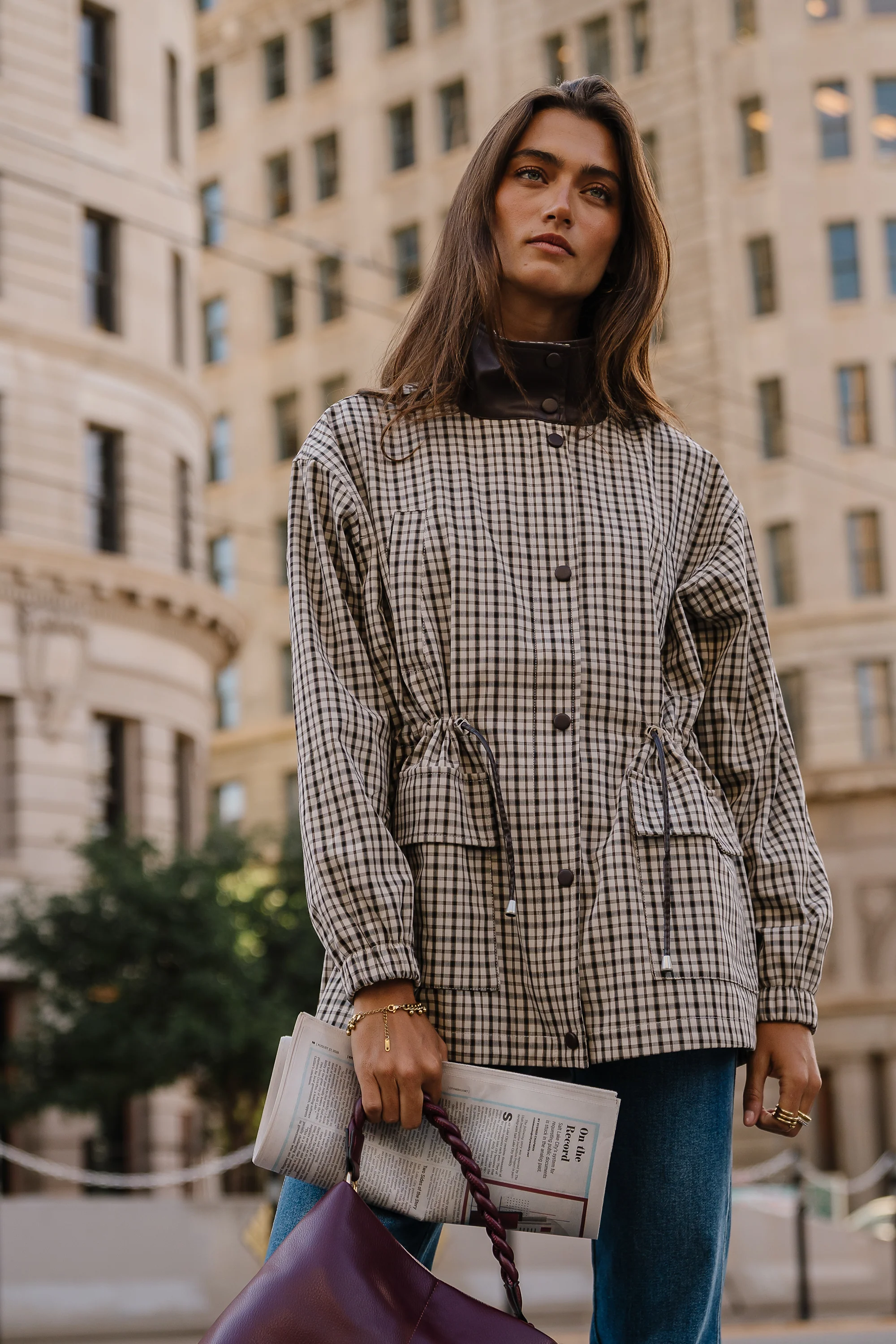 Ivy Plaid Jacket