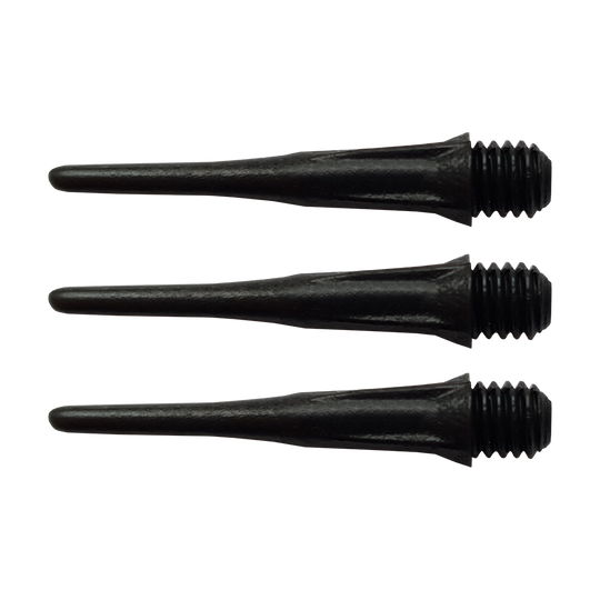 Karella Ultimo Soft Dart Tips - 50 pieces in a tip tube - Black