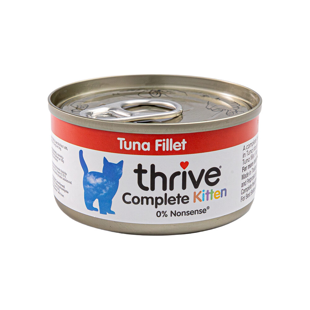 Thrive Complete Kitten Food - Tuna Fillet - 12 x 75 g