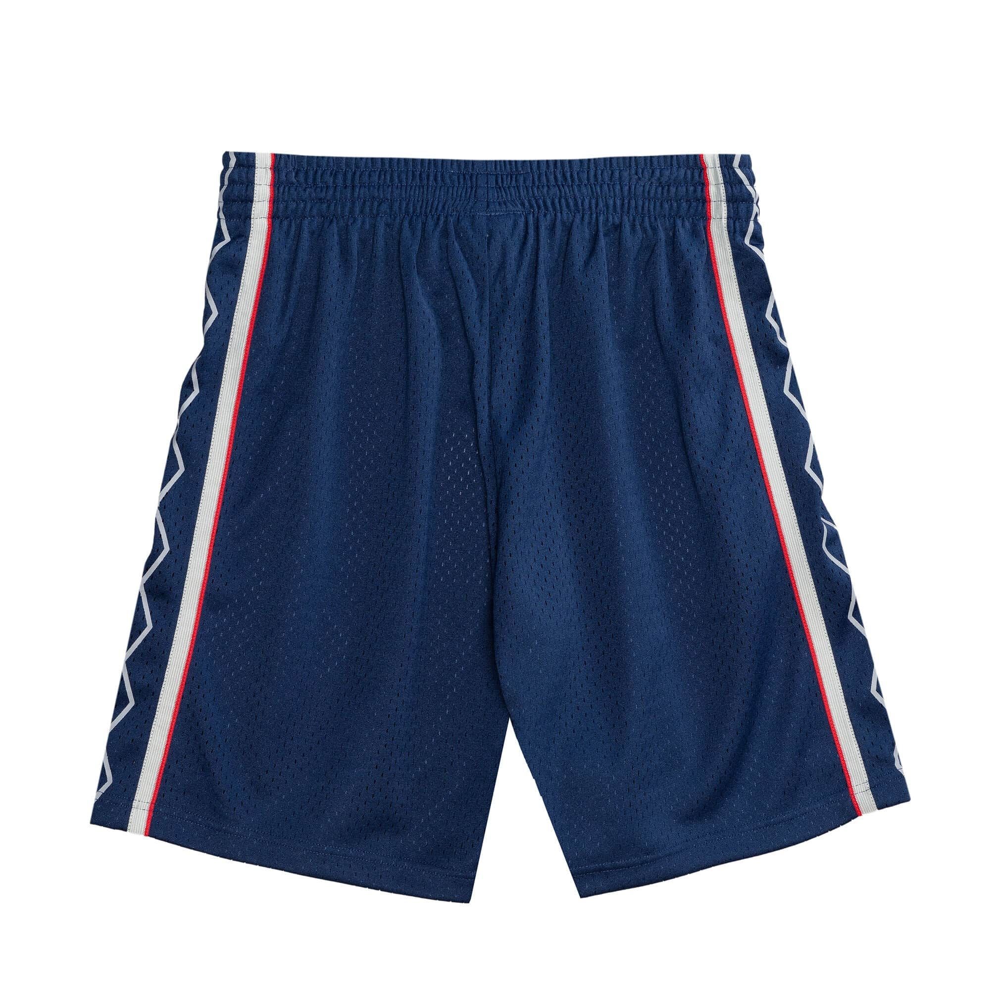 New Jersey Nets 2006-07 Mitchell & Ness Swingman NBA Shorts Navy