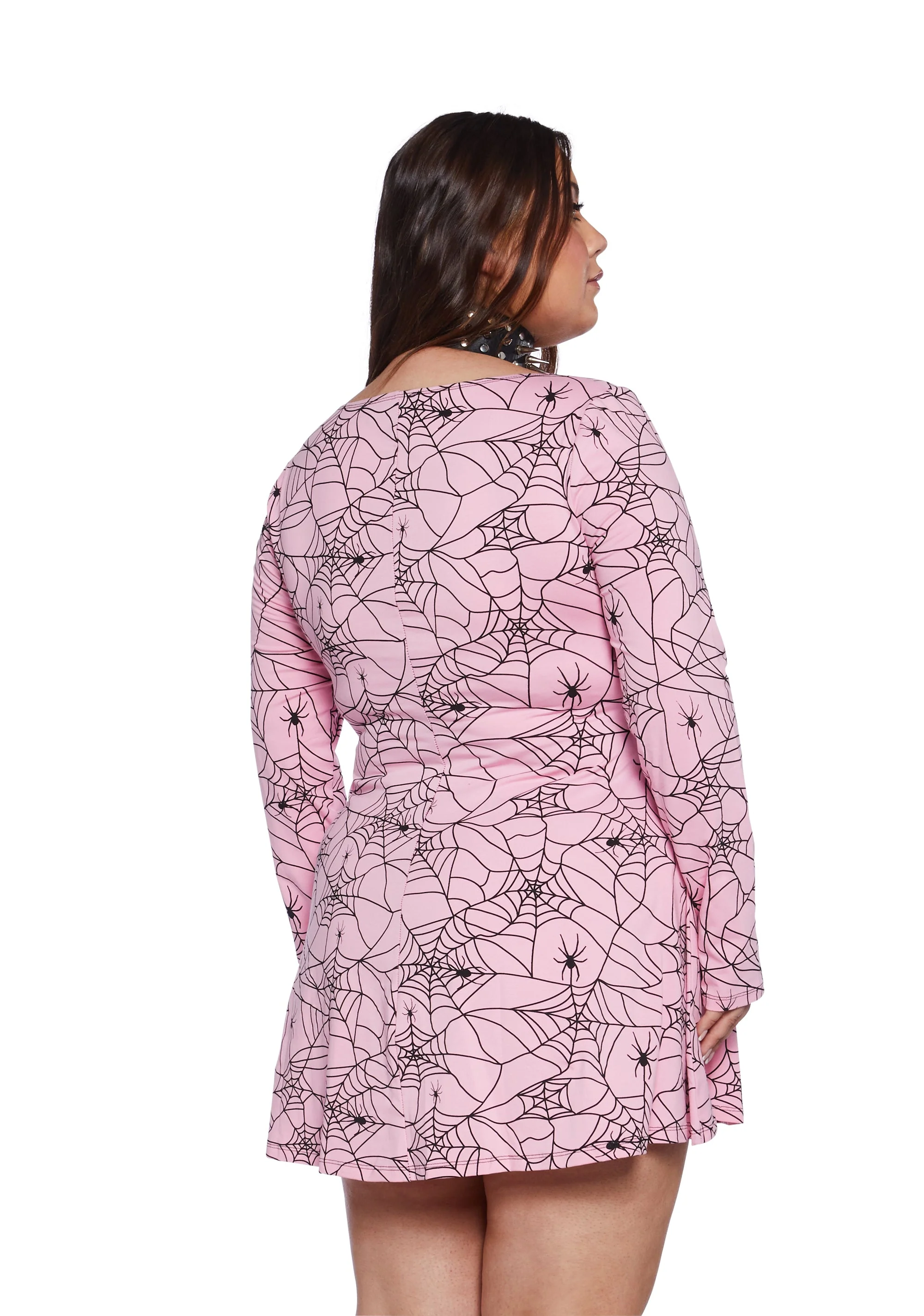 Webbed Whimsy Mini Dress