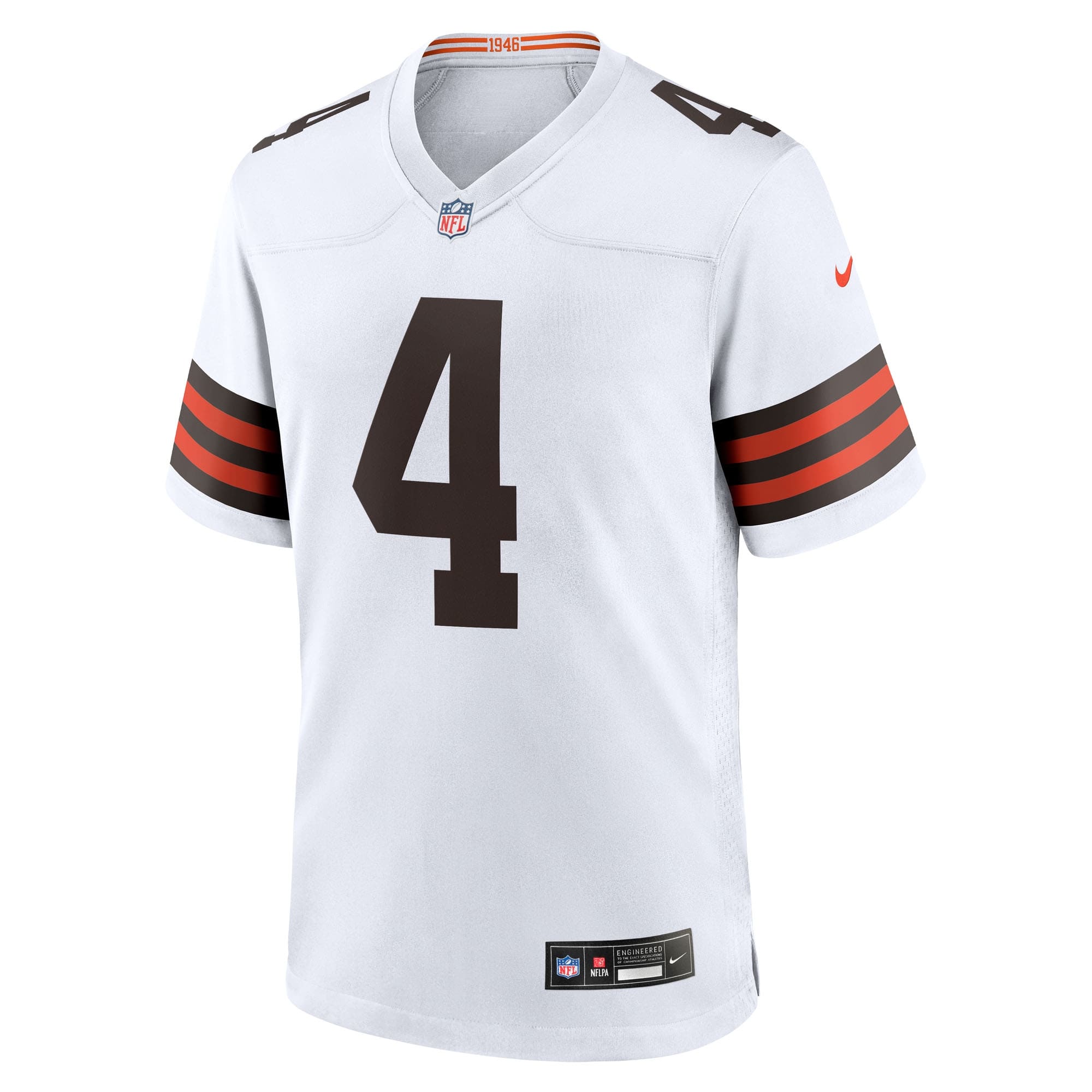 Deshaun Watson #4 Cleveland Browns Nike Game NFL Jersey White