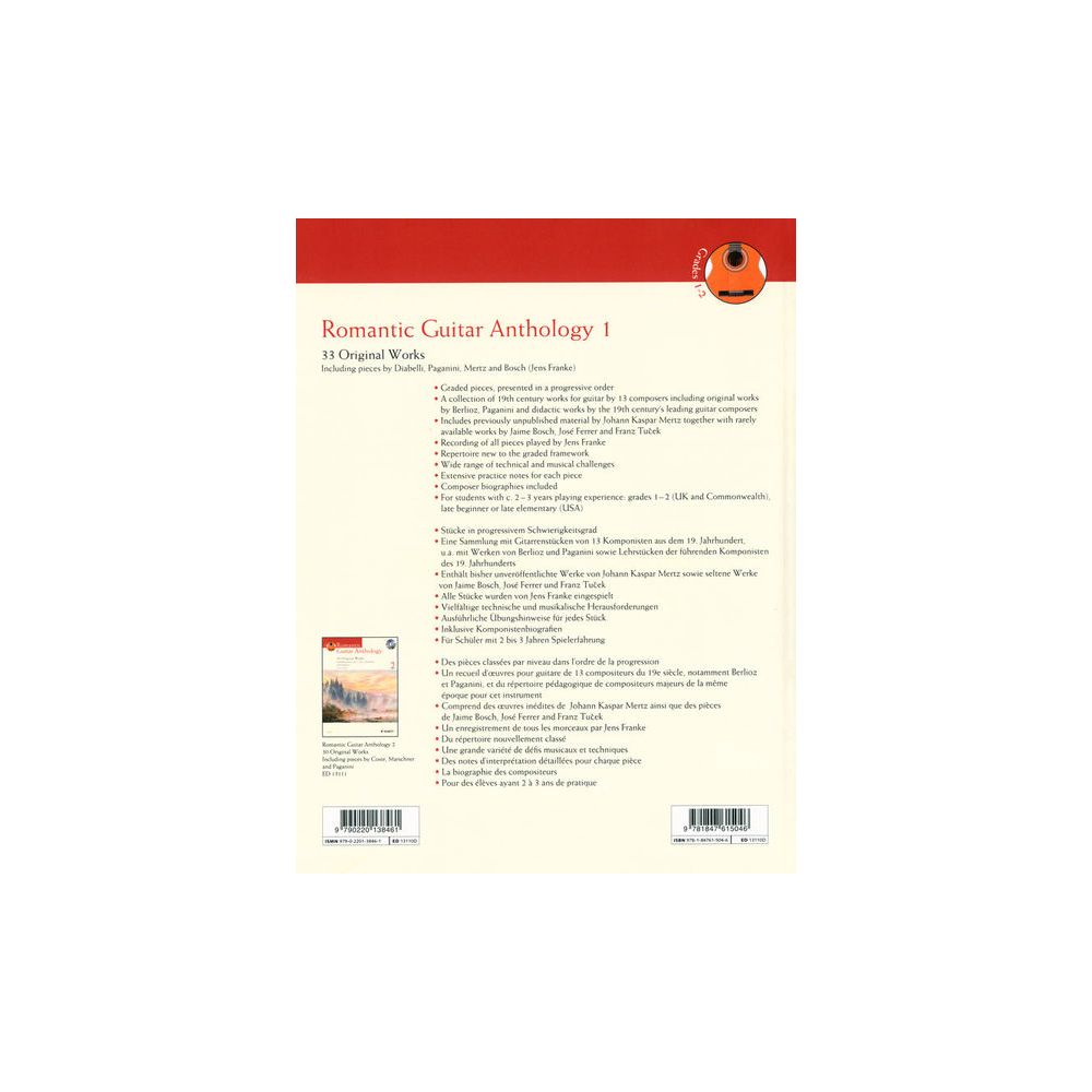 Schott Romantic Guitar Anthology – Thomann Ireland