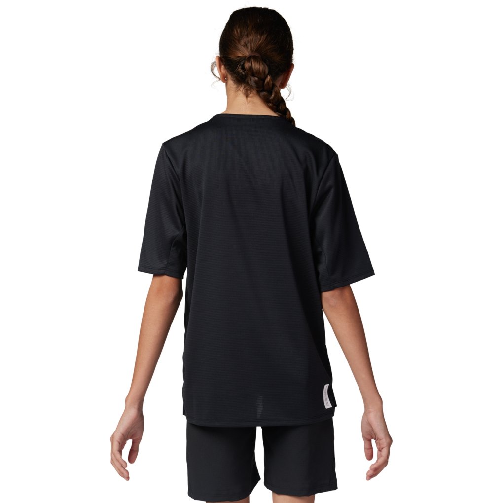 FOX Defend MTB Short Sleeve Jersey Youth - black