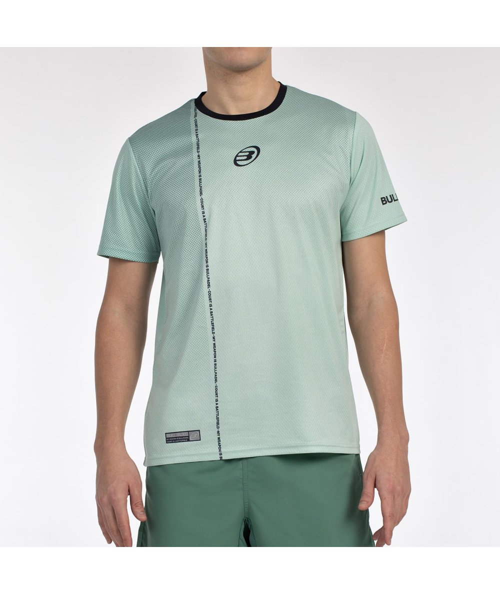 T-SHIRT BULLPADEL BATEN VERDE MANZANA VIGORE