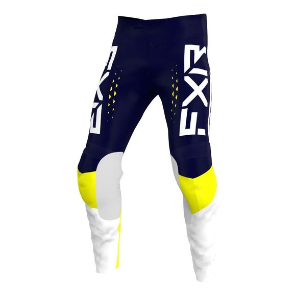 FXR cross PRO MIDNIGHT/WHITE/YELLOW CHILDREN'S MX Pants - Black / YellowRef: FXR0210