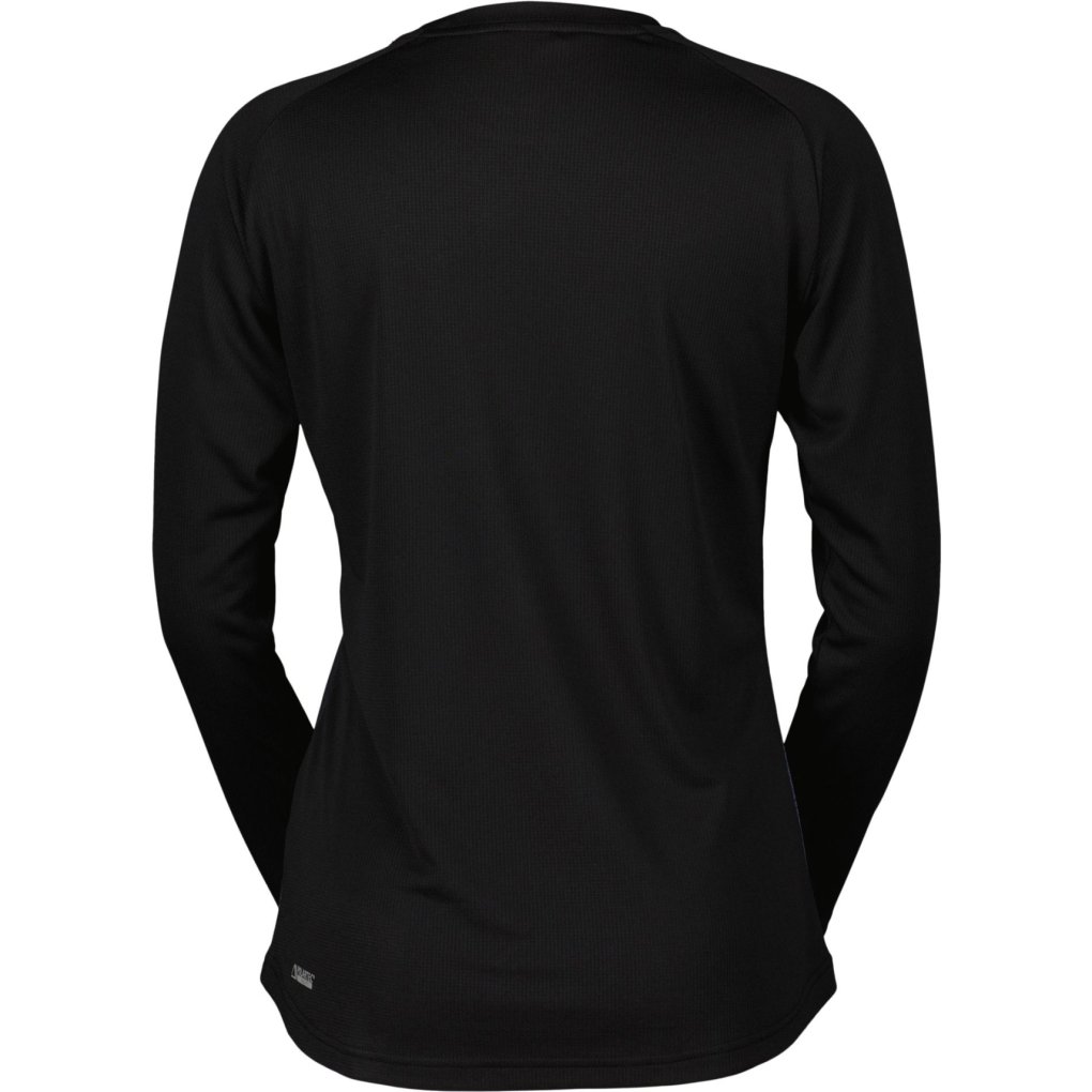 SCOTT Trail Tuned Longsleeve Tee Women - black/swish purple