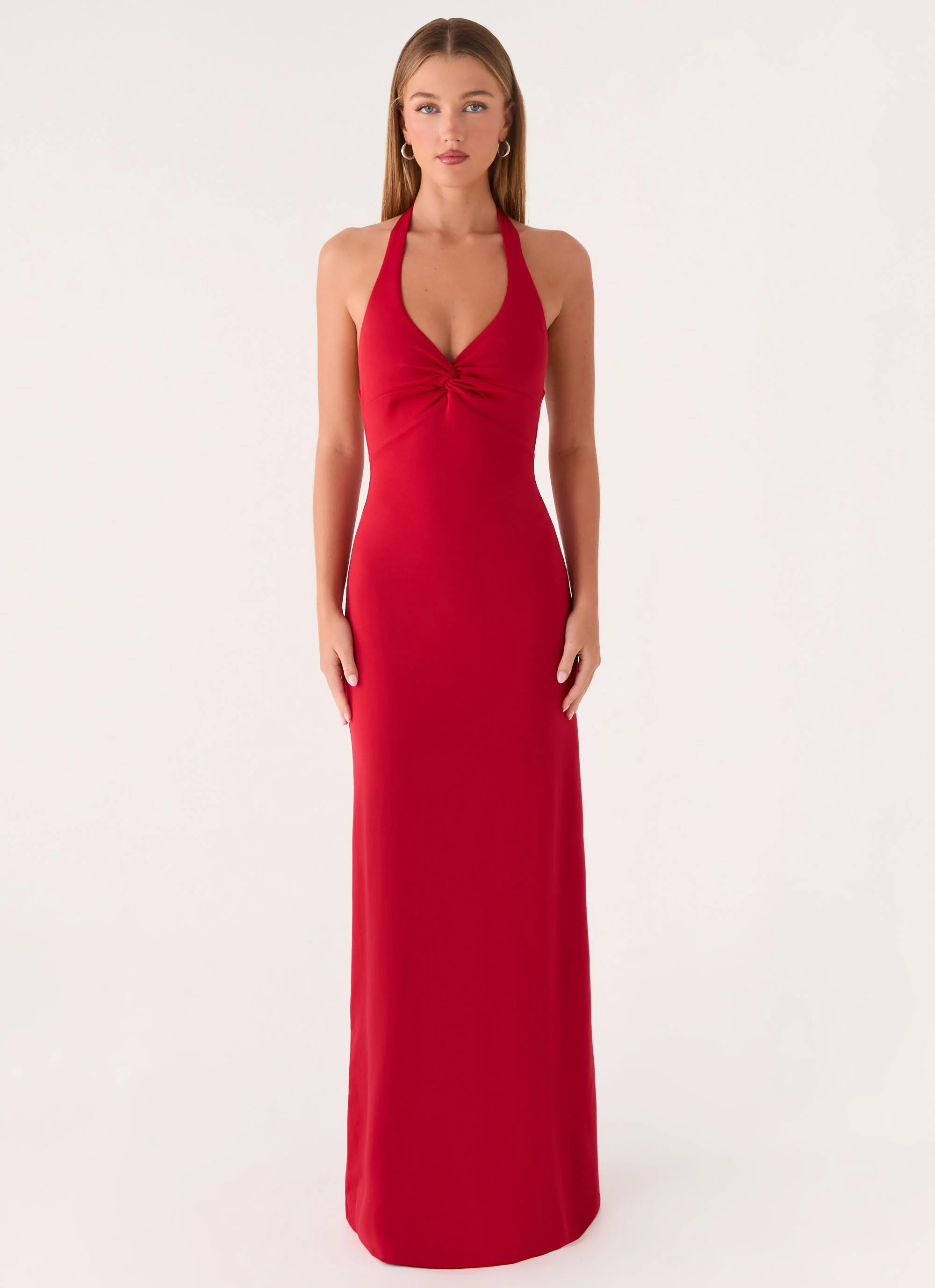 Loverboy Maxi Dress - Deep Red