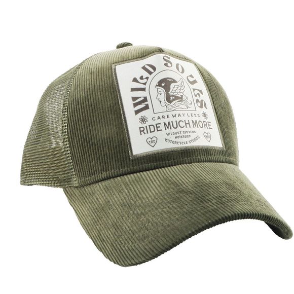 Helstons Wild Trucker Cap - GreenRef: Hs1199 / 2024090-K-Tu