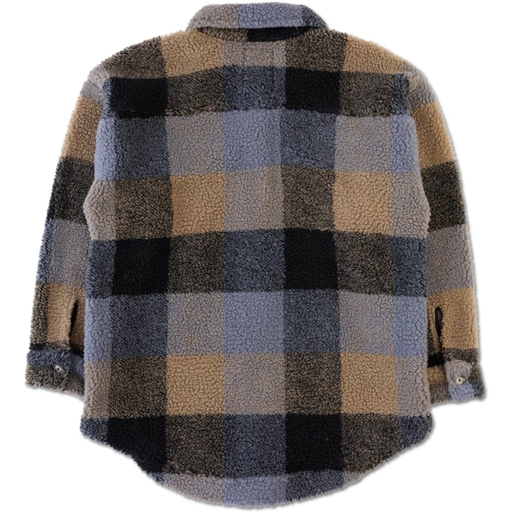 KAVU Northern Sky Fleece Jacket Women - Nightshade Plaid