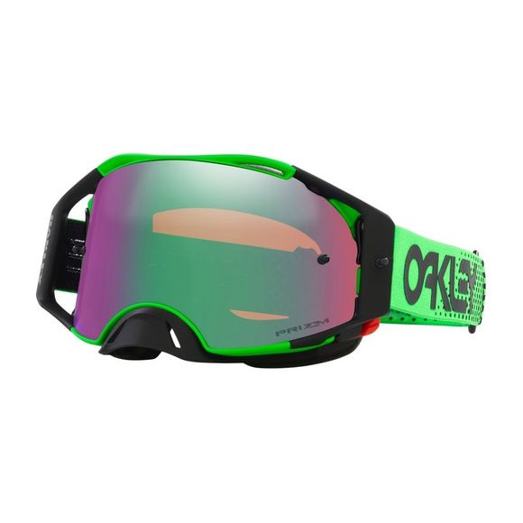 Oakley AIRBRAKE MX MOTO GREEN B1B SCREEN IRRIDIUM 2024 cross mask - Green / GreenRef: OK1655 / 8008082002