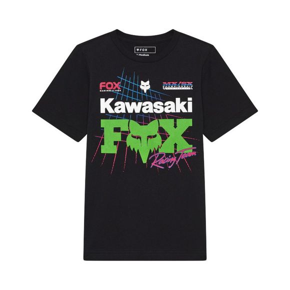 T-Shirt manches courtes Fox X KAWI - ENFANT - NoirRef : FX5426