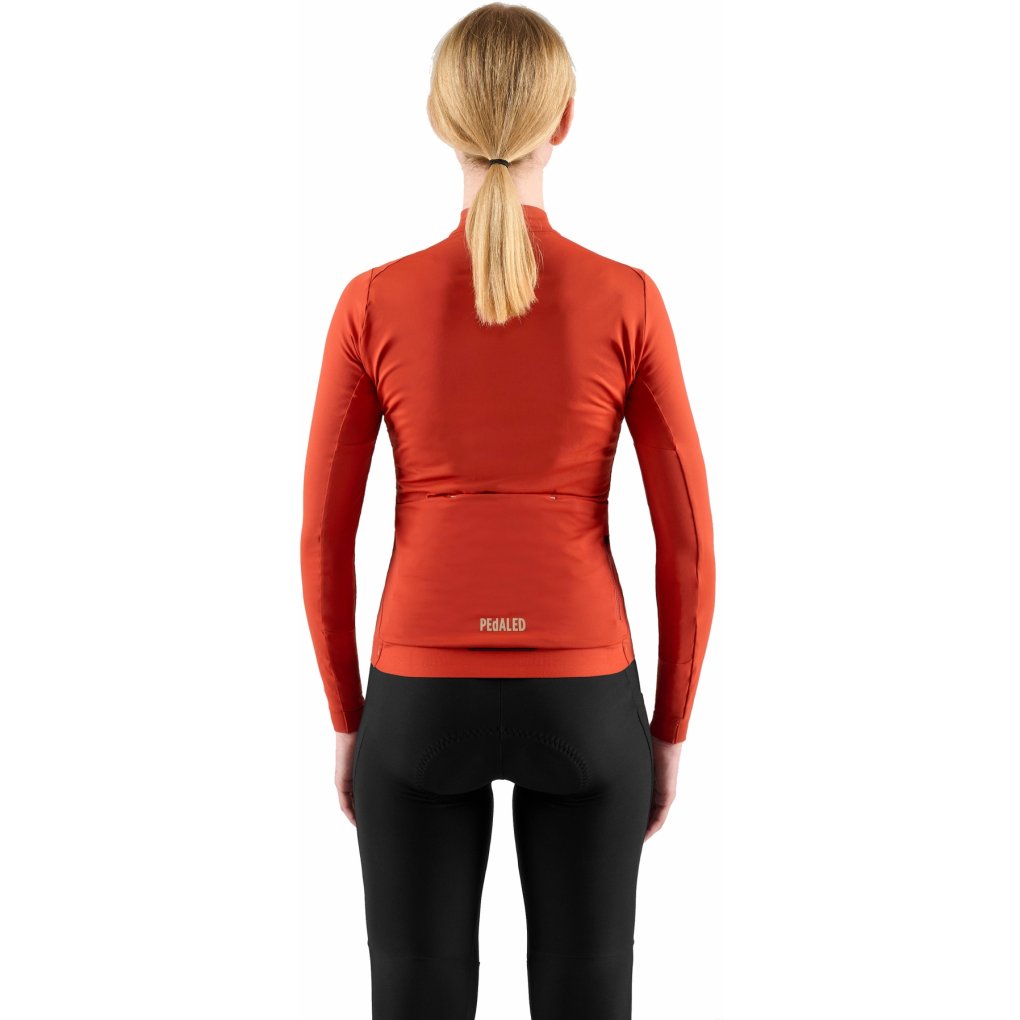 PEdALED E. Longsleeve Jersey Women - Red